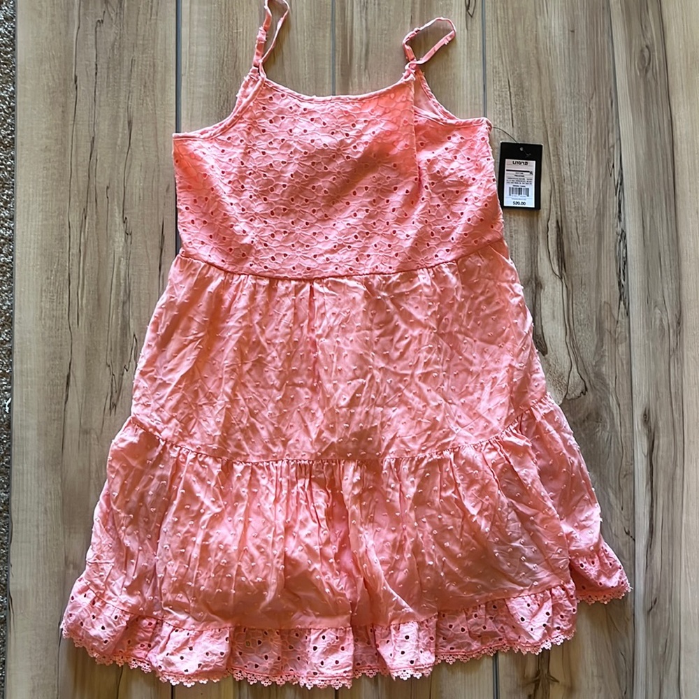 Girls’ Pink art class Dress Size L (10/12)